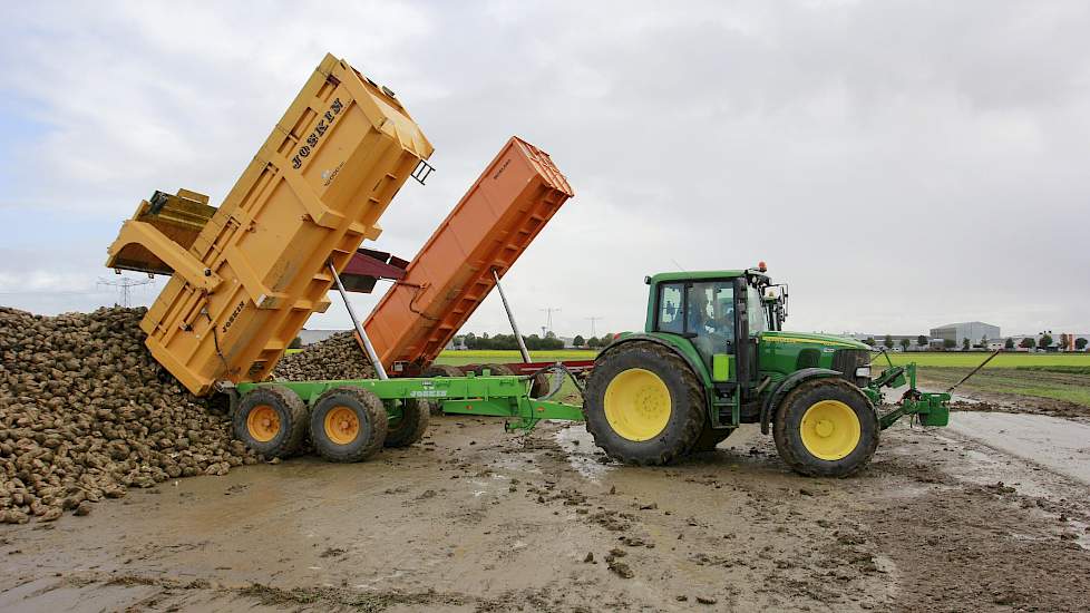 Romme is uiteindelijk toch wel tevreden over de suikerbieten. „Over de bieten mag ik dit jaar niet mopperen, maar over de rest wel en dan met name de zaaiuien. Die had ik net gezaaid voordat hier in het voorjaar veel regen is gevallen. En daarna volgde da