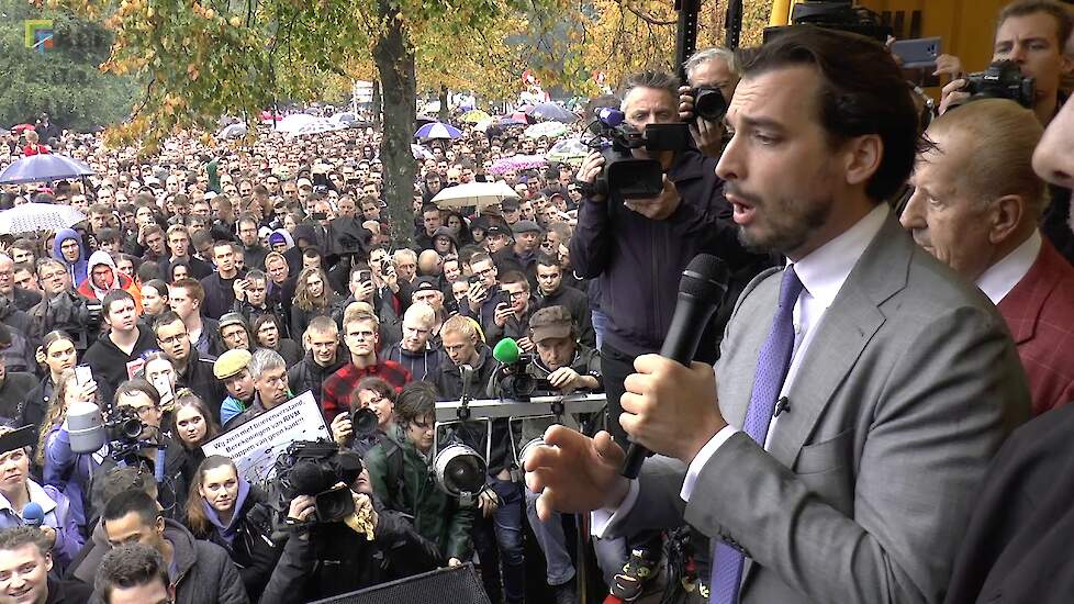 Toespraak Thierry Baudet tijdens boerenprotest in Den Haag #agractie