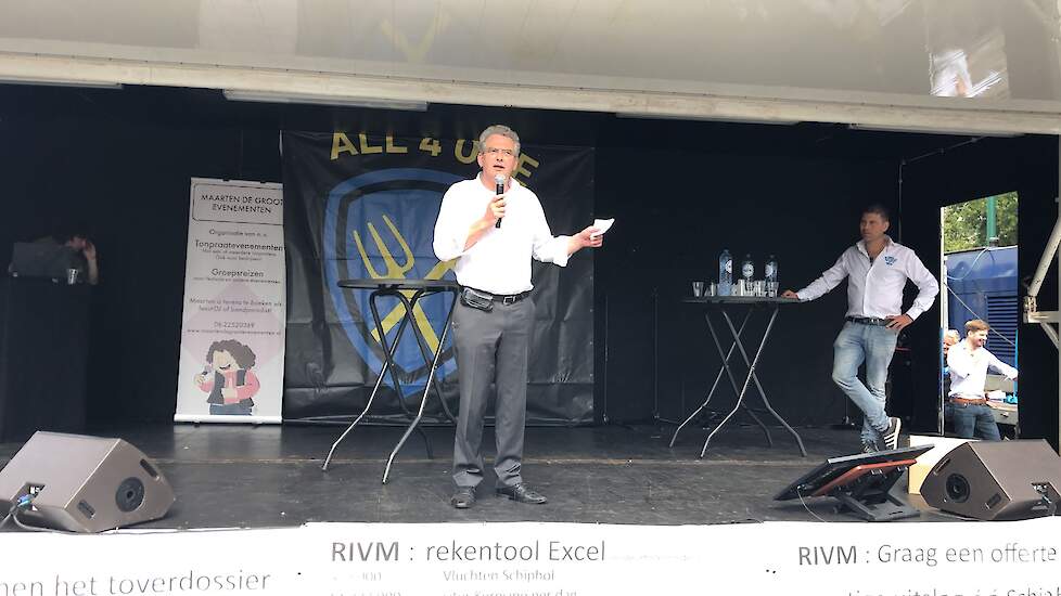 Roelof Bisschop, de huidige woordvoerder landbouw en al 8 jaar in de Kamer, staat op nummer 3. Archiefbeeld.