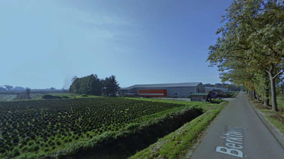 De Berktweg in Haaren