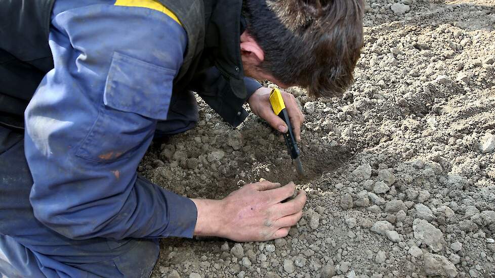 Samen met Machiel van der Zee van mechanisatiebedrijf ZHE Maasdam (foto) werkt De Laat aan de finetuning op de kopakkers. Inzet is dat de secties precies op het juiste moment opengaan, zodat er geen overlap komt in de kopakkers.