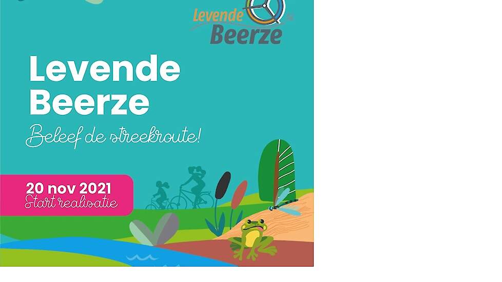 De aanpassing van de Kleine Beerze wordt zaterdag 20 november feestelijk ingeluid.