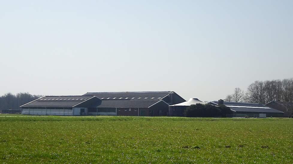 De boerderij in Drunen (NB).