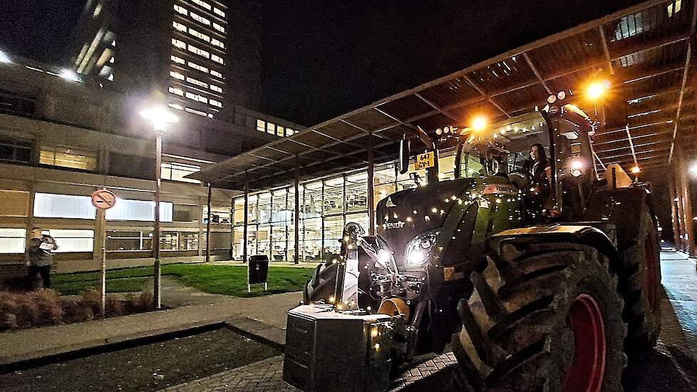 Ook langs de route kon het initiatief op veel positieve bijval rekenen.