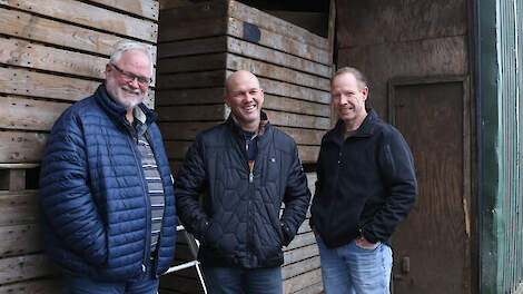Ben Hasselo, Gerrit Nijhof en Henk Tankink zien hun samenwerking als een ‘een win-win-situatie’.