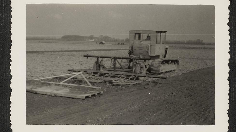 Zaaibedbereiding, 1955