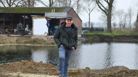 Hier stonden tot vorig jaar de vier varkensstallen van John Wijdeven, met zesduizend vleesvarkensplaatsen.