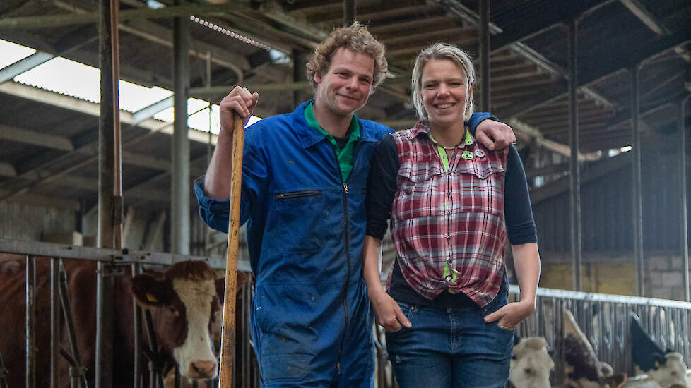 Paul kwam als stagiair op het bedrijf van Ad van Schaik en heeft het nu met Lise overgenomen.