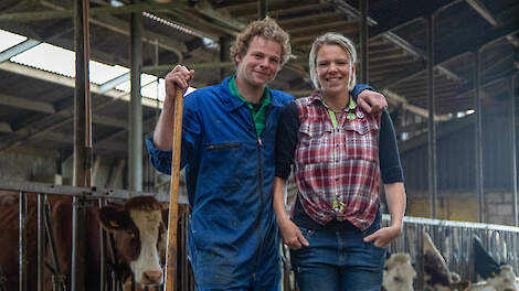 Paul kwam als stagiair op het bedrijf van Ad van Schaik en heeft het nu met Lise overgenomen.