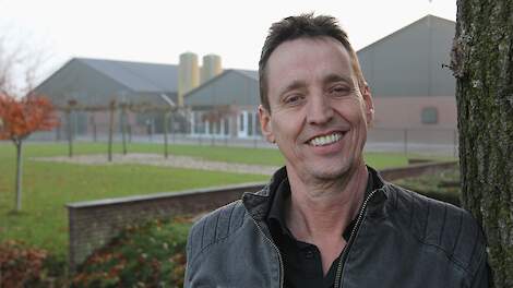 Leghennenhouder Hugo Bens uit Haps (NB).