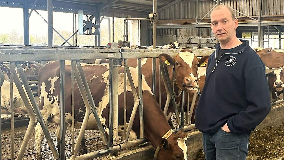Frank van Boxtel uit Uden bouwde in 2014 de stal met HCI-welzijnsvloer W5 en een Gea mestschuif.