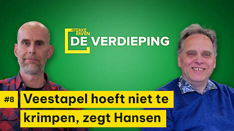 Veestapel hoeft niet te krimpen, zegt Hansen. Wat bedoelt hij daarmee?
