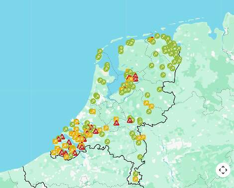 Bladluiswaarschuwingskaart