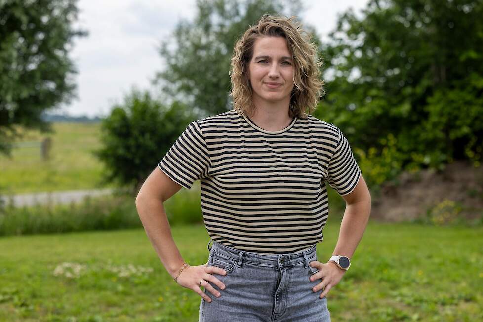 Alien van Zijtveld van Agractie. Boeren gaan volgens Agractie een hoge prijs betalen voor generieke emissiereductiemaatregelen.