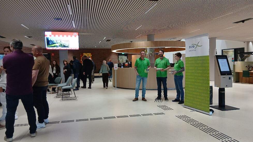 Eieren met een boodschap van ZLTO voor nieuwe gemeenteraad in Land van Cuijk