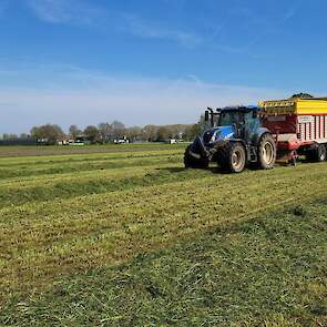 De eerste snede bij Daan Spierings wordt binnengehaald